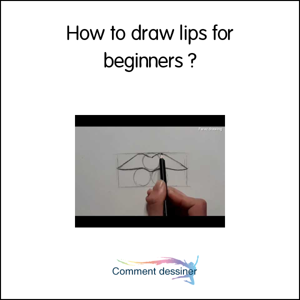 How to draw lips for beginners